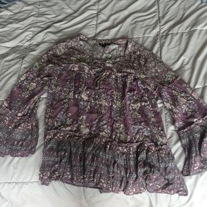 long sleeve flowy shirt